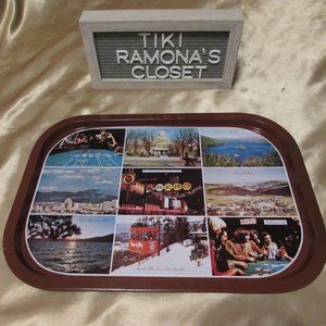 Vintage Tin Tray Reno
